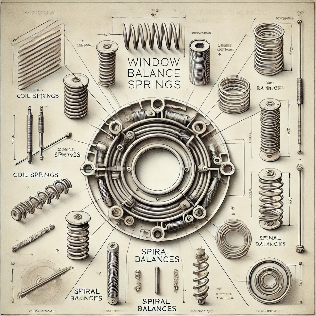 different types of window balance springs safetywindowglassrepair