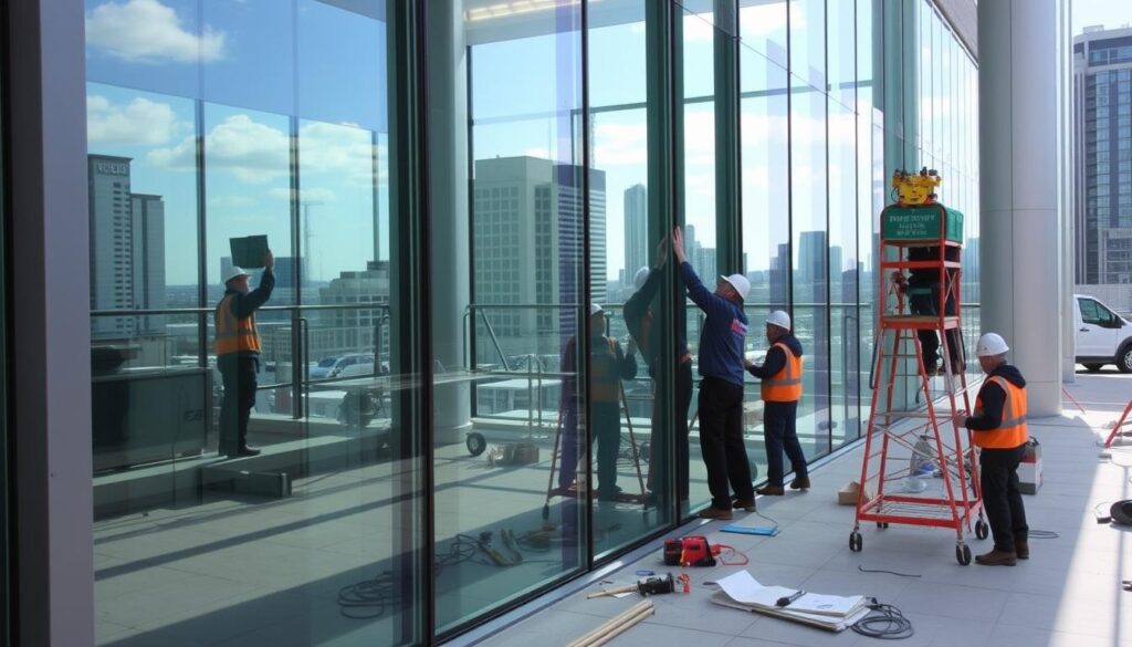 Commercial Glass Installation