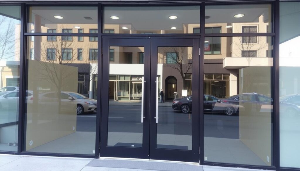 commercial glass doors