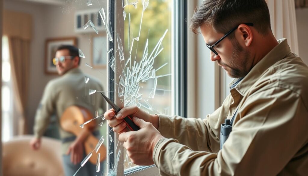 window glass repair