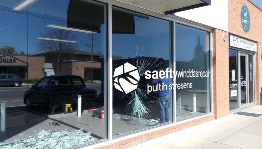 glass repair near me in Olney