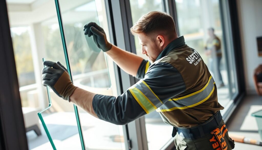 Professional glass installation services