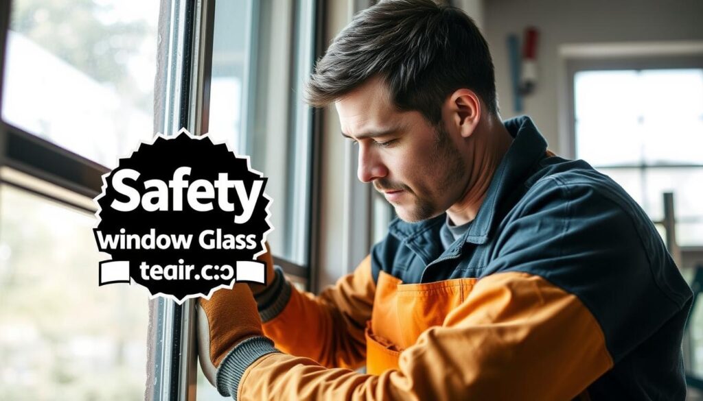 safety window glass repair