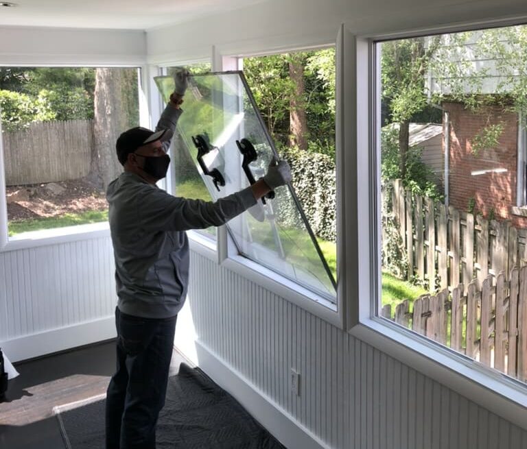 Residential window glass repair and replacement in Montgomery County MD