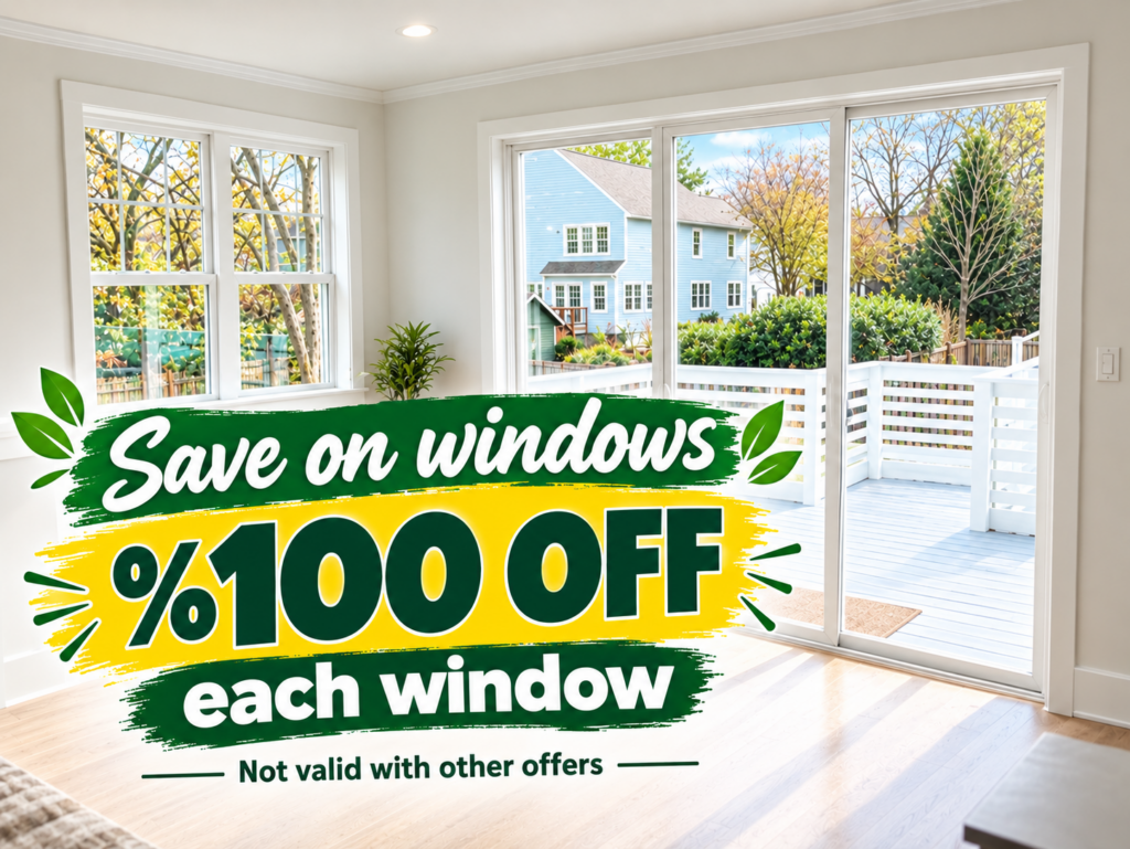 Generated image Bright Window Sale in a Sunlit Room Safety Glass Repair